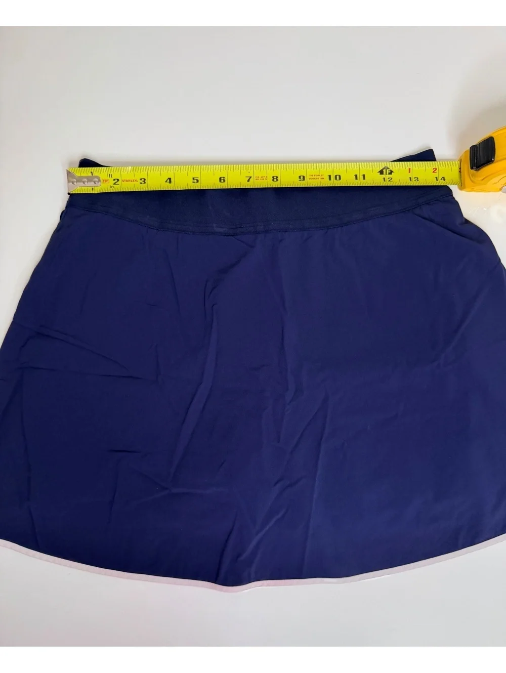 Lululemon Lightweight Wrap-Front Tennis Skirt Club Blue / White Size M